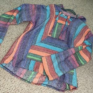 Multi Colored Drug Rug Jacket